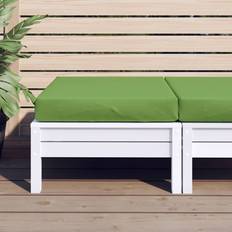 Textiel vidaXL Palletkussen 60x60x10 cm Stof Gemêleerd Groen