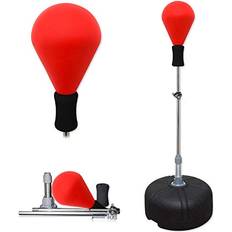 Punching Bags Maxstrength Free Standing Boxing Punching Bag Adjustable Height Reflex Bag