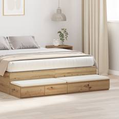 Artisan Oak Solid Oak Wood 135 x 36.5 x 16.5 cm