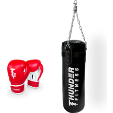 Thunder Fitness Boxningssäck Och Boxhandskar Set För Barn 6 Oz