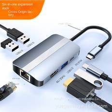 Aihontai Spot 6 in 1 Docking Station USB Extender