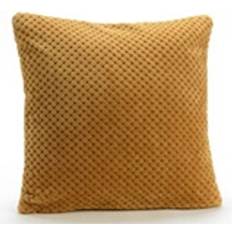 Housses de coussin Amadeus Damier Camel 40x40 cm Jaune Polyester Housse de coussin Jaune (40x)