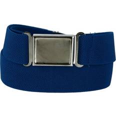 CTM Kids' Adjustable Elastic Belt with Magnetic Buckle - Blue