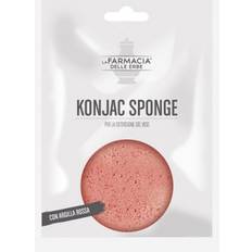 Spugne di Konjac Fde Konjac Sponge Argilla Rossa 1 Pezzo