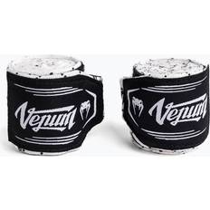 Boxningslindor Kampsportsskydd Venum Monogram Handwrap 4 m Snow White Black