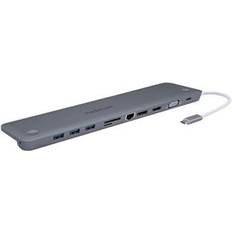 Accessori per computer Mediacom MD-C322 Docking Station USB-C a HDMI e Smart Reader