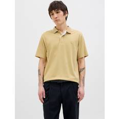 Gula Pikétröjor Jack & Jones Skjortkrage Pikétröja Vit