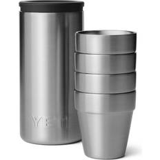 Yeti Glas Yeti Rambler Shot Glasses with Carrying Case Snapsglas