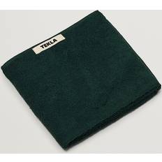Organic Terry Hand Towel Forest Green