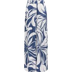 Only Onlmilly Loose Pants PTM - Blau/Weiß