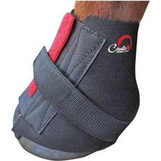 Pastern Touch Fastening Horse Boot Wraps Pack of 2 - Black