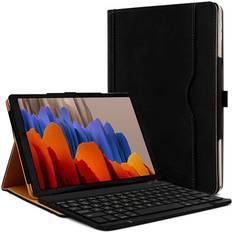 Karylax Étui De Protection Etui De Clavier AZERTY Noir Pour Samsung Galaxy Tab S7 11 SM-T870