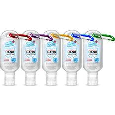 Hand Sanitiser Gel With Clip Pack 5 x 50ml