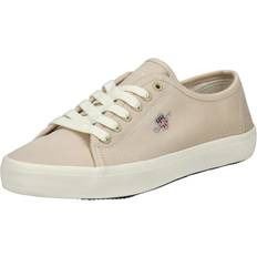 Dame - Grå - adidas Gazelle Sko Gant Pillox Sneaker - Sand/Navy/Grau/Rot