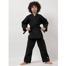 Black Martial Arts Uniforms Lonsdale Karate Suit Black