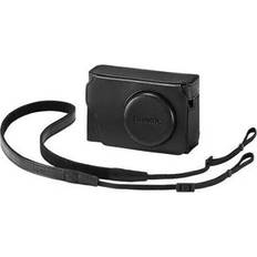Panasonic DMW-PHS88 Black Leather Camera Case for TZ90 TZ93
