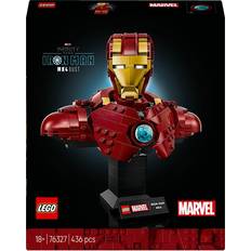 Iron Man Building Games LEGO Marvel Iron Man MK4 Bust Model for Adults with Minifigure 76327