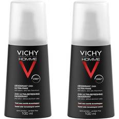 Vichy Sprayflaskor Deodoranter Vichy Ultra Fresh 24h Vaporizer 2x100ml Lot 2 100ml