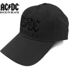 AC/DC Back In Black Snapback Baseball Cap - Black