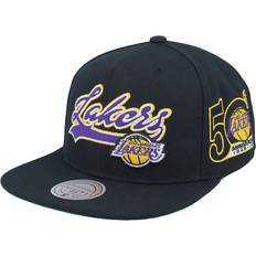 Mitchell & Ness NBA Svart Snapback Keps Los Angeles Lakers Oversweep Black
