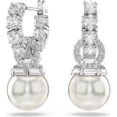 Swarovski Örhängen på rea Swarovski Drop Örhängen Matrix - Silver