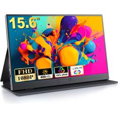 Portable monitor COOLHOOD Portable Monitor 15.6 inch 1080P FHD