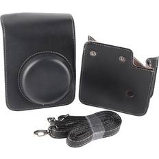 Andoer PU Leather Mini Camera Case Bag with Adjustable Shoulder Strap for Instax Mini 40