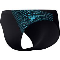 Polyamid Underbukser Speedo Men's Medley Logo 7cm Brief - Black/Blue