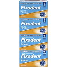 Fixodent Extra Hold Denture Adhesive Powder 2.7 Oz Pack of 4