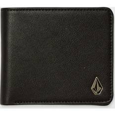 Volcom Men's Slim Stone Wallet - Black