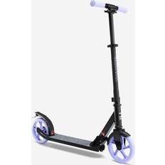 OXELO Scooter With Kickstand Mid 7 Smoked Black Lavender Purple