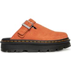Dr. Martens ZebZag Wildleder Casual Slingback Plateau Mules - Orange
