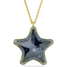 Swarovski Blå Charms & Vedhæng Swarovski Idyllia SCS Anhänger Seestern - Blau