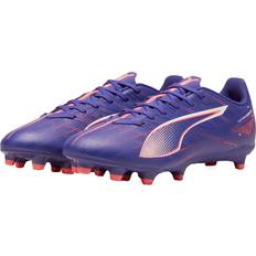Artificial Grass (AG) Football Shoes Puma Ultra 5 Play Football Boots - Purple/White