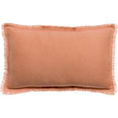 Housses de coussin Vivaraise Uni Laly Epice 30 x 50 - Rouge Brique Housse de coussin Rouge