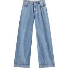 Max Mara Weekend Vega Wide Leg Jeans - Navy