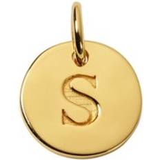 Syster P Berlocker & Hängen Syster P Beloved Mini Letter S Smycken - Guld