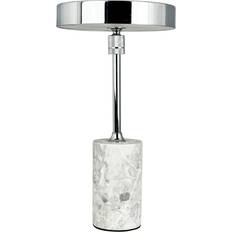 DYBERG LARSEN Starlight Portable Chrome Grey Table Lamp