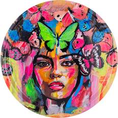 Multicoloured Serving Trays Carolina Gynning Coming Back to Life Ø 31 cm Multi Serving Tray 31cm