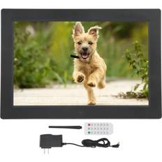 Digital Photo Frames Zeblaze 12 Inch HD Digital Photo Frame Intelligent Remote Control Video Player