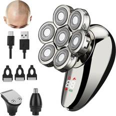 Rotary Shavers Bedee Cordless Electric Shaver 7 Heads