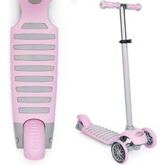 UMKYTOYS 3 Wheeled Scooter for Kids Adjustable Height Anti-Slip Wheels