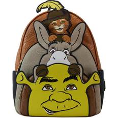 Skinnimitation Väskor Loungefly Dreamworks Mini Backpack - Shrek & Donkey