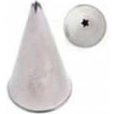 No.13 Small 5 Point Open Star Metal Piping Green