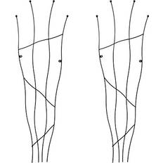 Set of 2 Heavy Duty Crooked Garden Trellis