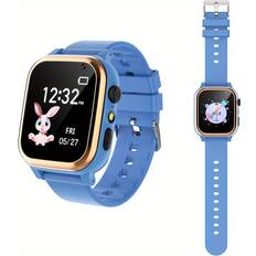 Flemye Blue Educational Smart Watch for Kids with Camera