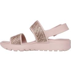 Skechers Pink Sandals Skechers Sandale - Rosegold/Rosa/Transparent