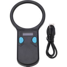 Neoglint Pet Microchip Scanner with Magnifying Glass LED Light Animal RFID Chip Reader