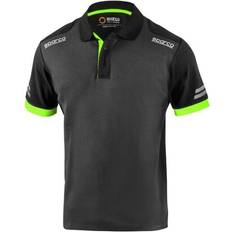 Tech Polo Shirt - Green/Grey