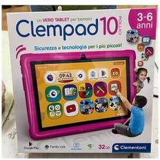 Tablet per Bambini Clementoni Clempad 10 Inch 3-6 Bumper Rosa